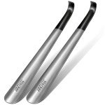 Long Handled Metal Shoe Horn - 2 Pack