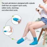 Sock Aid Device for Easy Sock Wear for Seniors