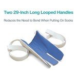 Deluxe Sock Aid for Seniors - Easy Pull Device