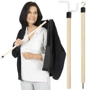 Vive Dressing Stick with Zipper Puller Aid