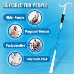 Milifox 35" Adjustable Dressing Stick Tool for Seniors