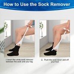 Sock and Stocking Aid Kit with Long Shoe Horn