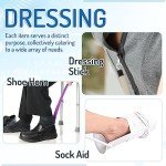 7-Piece Hip Replacement Recovery Tool Kit