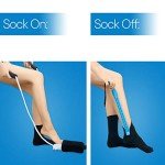 Sock Aid Kit for Easy Sock Application - Blue
