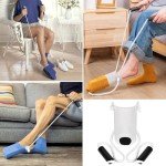 Sock Aid Helper with Foam Handle for Easy Wear