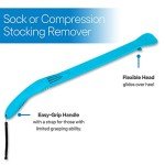 Sock Aid Kit for Easy Sock Application - Blue