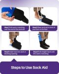 Kekoy Sock Aid, U-Shape Design for Ease