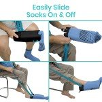 Vive Sock Aid and Remover Tool (Black)