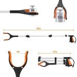 Extra Long 109 cm Folding Trash Picker Tool