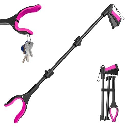 AgeSage Grief Tool, 91.4 cm, Magnetic, Black/Pink