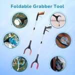 32” Extra Long Foldable Grabber Tool for Seniors