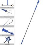 Magnetic Four-Claw Grabber Tool with LED Lights