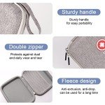 Fukumi Carrying Case for Portable Nebulizer, Travel Medical Bag, Hard Emergency Medical Bag for Inhaler Spacer Case for Kids and Adults, Masks, Asthma Accessories Case for Medicin