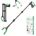 52" Foldable Grabber Tool with Magnetic Jaw
