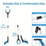 Foldable Heavy-Duty Grabber Tool for Seniors