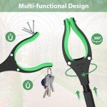 52" Foldable Grabber Tool with Magnetic Jaw