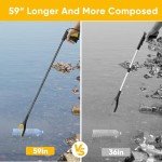 Extra Long 59 Inch Grabber Tool for Seniors