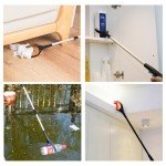 32" Foldable Grabber Tool with Magnetic Tip - 3-Pack