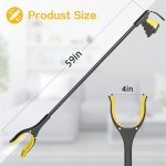 Extra Long 59 Inch Grabber Tool for Seniors