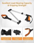 Extra Long 43-Inch Grabber Tool for Seniors