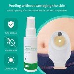 ZnnaYoha Adhesive Remover Spray,Medical Adhesive Remover for Skin, Ideal for Ostomy Patients, Sensitive Skin, and Bandage Remova,Sting Free, Alcohol Free,30 ml Bottle(1PCS)