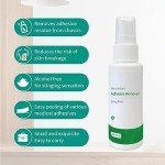 ZnnaYoha Adhesive Remover Spray,Medical Adhesive Remover for Skin, Ideal for Ostomy Patients, Sensitive Skin, and Bandage Remova,Sting Free, Alcohol Free,30 ml Bottle(1PCS)