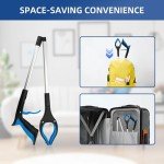 32-Inch Grabber Tool with Magnetic Grip - 2 Pack