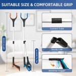 32-Inch Grabber Tool with Magnetic Grip - 2 Pack