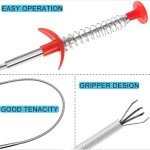 24-Inch Flexible Grabber Tool with 4 Claws