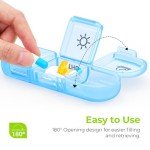 AUVON Weekly Pill Organizer - 7-Day, 3-Times Daily