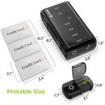 AUVON XL Weekly Pill Organizer - 7 Days, Easy Fill