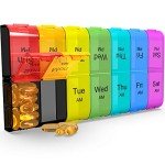 Extra Large 7-Day Pill Organizer for Meds