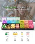 Extra Large 7-Day Pill Organizer for Meds