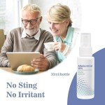 No-Sting Adhesive Remover Spray - Adhesive Remover for Skin - Medical Adhesive Remover for Ostomy,Kinesiology Tape and Bandage,1oz