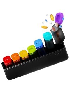 Weekly Pill Organizer - 7-Day Travel Case