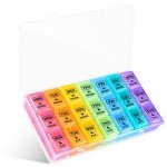 Opret Weekly Pill Organizer for Medication Management