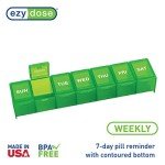 Ezy Dose Weekly Pill Organizer and Vitamin Planner