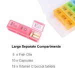 Opret Weekly Pill Organizer for Medication Management