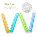 Moisture-Proof 4-Week Pill Organizer for Travel