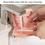 FYY Portable Weekly Pill Organizer with 7 Compartments