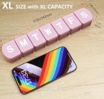 Extra Large Weekly Pill Organizer - 7 Day Dispenser