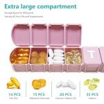 Extra Large Weekly Pill Organizer - 7 Day Dispenser