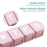 Extra Large Weekly Pill Organizer - 7 Day Dispenser