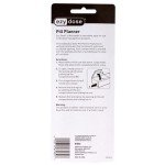 Weekly Pill Organizer with Locking Compartments