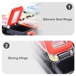 Durable Weekly Pill Organizer for Travel Needs