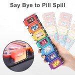 Durable Weekly Pill Organizer for Travel Needs