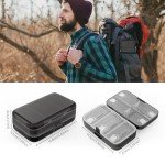 FYY Weekly Pill Organizer - 8 Compartment Travel Case