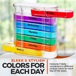 MEDca Pill Organizer Set - 4 Times Daily
