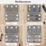 FYY Weekly Pill Organizer - 8 Compartment Travel Case