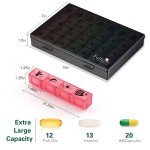 XL 7-Day Pill Organizer - 4 Doses Daily